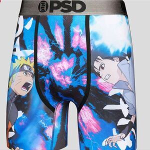 PSD Naruto vs. Sasuke Tie Dye Boxer Brief